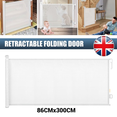 300cm white retractable - white,
