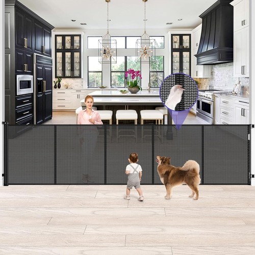 Tall black retractable - 42",