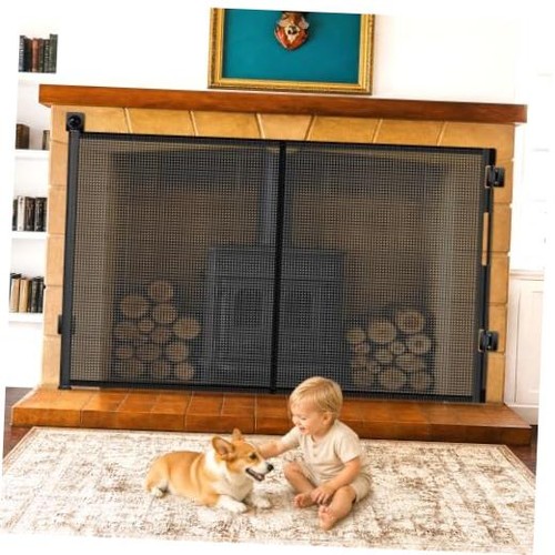 Drill retractable baby gate - baby,