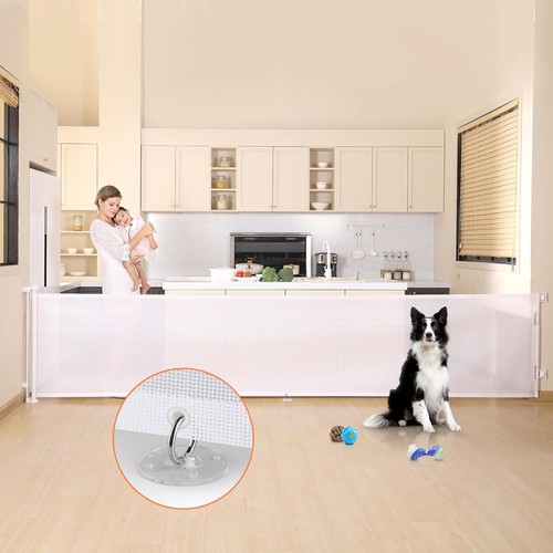 Retractable baby gate 150in - baby,