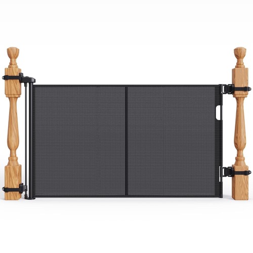Retractable baby gate for - gate,