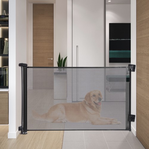 Retractable baby safety gate - retractable,